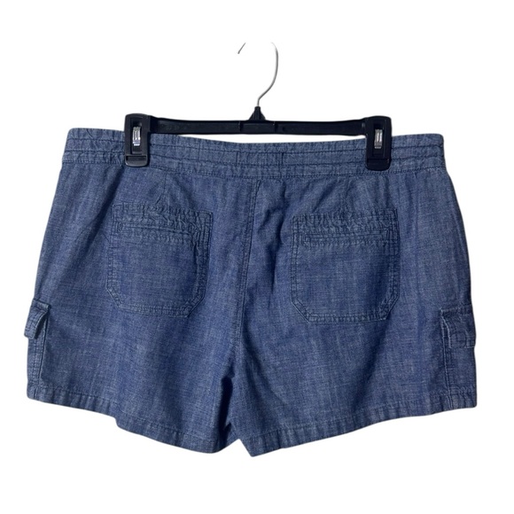 Banana Republic Womens Shorts Size 12 Lagom Beachy Preppy Festival Low Rise Blue - Picture 3 of 7
